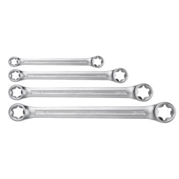 slomart NEO TOOLS Ključi očesni Torx, komplet 4 kosov (T6-T24)