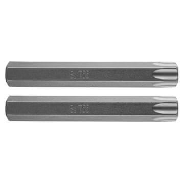 Topex TORX nastavek T55 x 75 mm, S2 x 2 kosa.