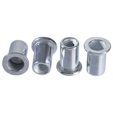 shumee Aluminijaste zakovične matice M5, 20 kosov