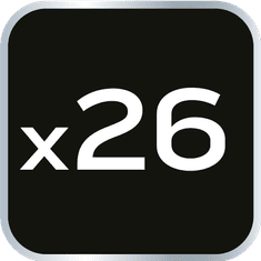 shumee Merilna sonda 26 rezil (0,04 - 0,63 mm) 65MN/nerjaveče jeklo