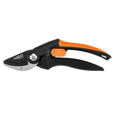 Topex Škarje za obrezovanje z nakovalom 210 mm, doseg do 20 mm, material: PP, ročaj prevlečen s TPR gumo