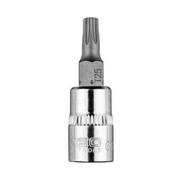 shumee TORX TX25 nastavek na 1/4" nastavku, kratek, 37 mm