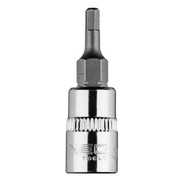 shumee Šesterokotni nastavek H3 na 1/4" nastavku, kratek, 37 mm