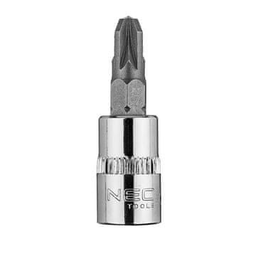 Topex Izvijačni nastavek PZ3 na 1/4" nastavku, kratek, 37 mm