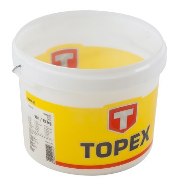 Topex 10-litrsko vedro za barvo, kovinski ročaj
