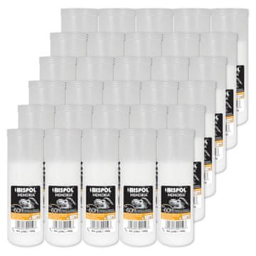 shumee Parafinski vložki za sveče Bispol P160 60h 30 kosov