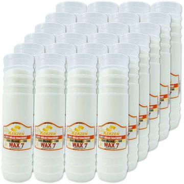 shumee Kerzen WAX 7 parafinskih vložkov za sveče 168 ur 7 dni 24 kosov