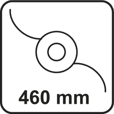 shumee Bencinska kosa na krtačo 1,2 kW, širina košnje 255/460 mm