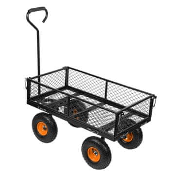 shumee Jeklen vrtni voziček 300 kg