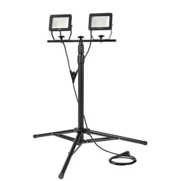 slomart NEO tools LED reflektor 2x30W SMD z stativom 1.8m, 5100lm