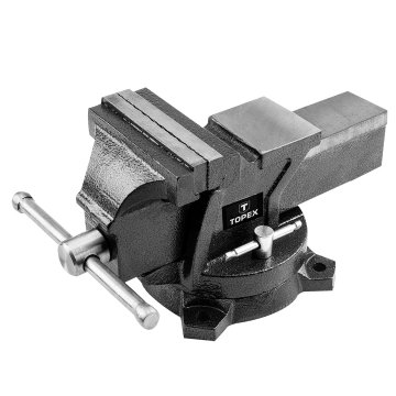 shumee 125 mm vrtljiv kovinski primež