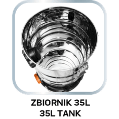 shumee Sesalnik 1600 W, 35 l