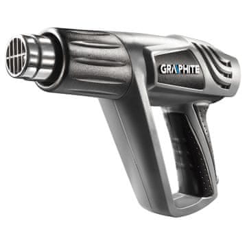 shumee 2000 W toplotna pištola, temperaturno območje: I: 25 °C, II: 80–600 °C, III: 80–600 °C, kovček