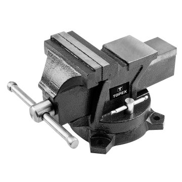 shumee 100 mm vrtljiv kovinski primež