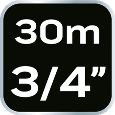 shumee Kovinsko stojalo za vrtno cev, do 100 m cevi 1/2"