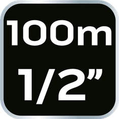 shumee Kovinsko stojalo za vrtno cev, do 100 m cevi 1/2"