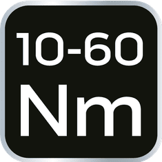 shumee 3/8" momentni ključ, 10–60 Nm