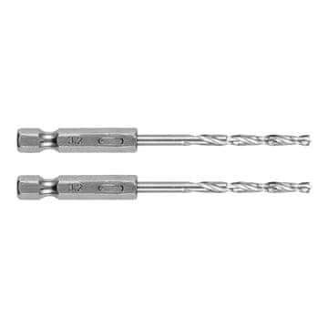 shumee Šesterokotni kovinski sveder 3,2 mm, 2 kosa.