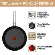 Tefal Renew+ Black ponev, 28 cm (C4360653)
