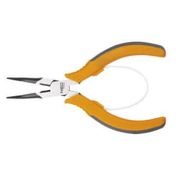 Topex Precizne klešče z dolgim nosom, ukrivljene, 140 mm