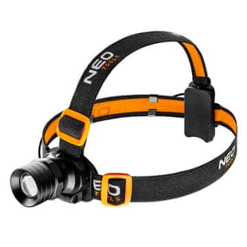 slomart Naglavna svetilka GRAPHITE 250 lm, zoom, CREE XPE, AAA