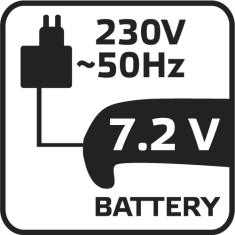 shumee Akumulatorske škarje za obrezovanje 7,2 V, Li-Ion/1,3 Ah