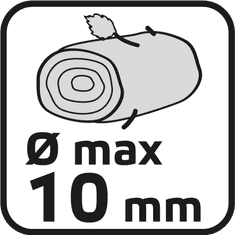 shumee Vrtne škarje z nakovalom 190 mm, premer rezanja 10 mm