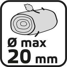 shumee Vrtne škarje z nakovalom in ragljo, premer reza 20 mm