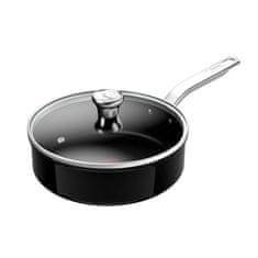 Renew+ Black visoka ponev s pokrovom, 24 cm (C4363253)