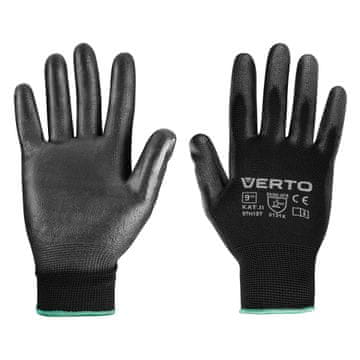 Topex Vrtne rokavice s PU prevleko, velikost 9"