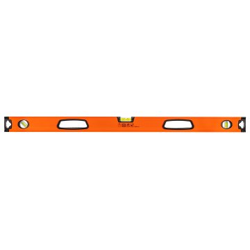 shumee Aluminijasta vodna tehtnica z ročajem, 3 libele, magnet, rezkana spodnja površina, 100 cm