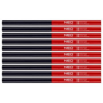 slomart NEO TOOLS Tehnični svinčnik, rdeče-modri, 12 kos