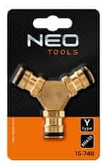 slomart NEO TOOLS Mesični Y-razdelilnik za cev