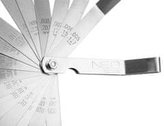 shumee Merilna sonda 16 upognjenih rezil (0,127 - 0,508 mm) 65MN/nerjaveče jeklo