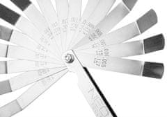 shumee Merilna sonda 16 upognjenih rezil (0,127 - 0,508 mm) 65MN/nerjaveče jeklo