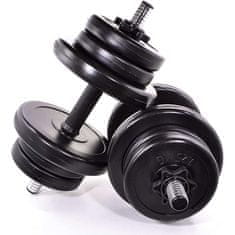 KINETA Komplet uteži 20 kg