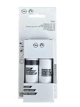 shumee Originalna barva za popravilo OPEL 190 (Z190): Avtomobilska barva + prozorni premaz 2x12ml