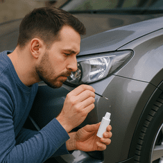 shumee BMW B39 siva popravila 2 v 1: komplet za popravilo prask in odkruškov, osnovna + prozorna