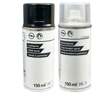 shumee Originalna barva za OPEL Z22C Set 2x150ml sprej Graphitschwarz Met.