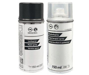 shumee Originalna barva za OPEL Z190, komplet 2x150ml sprej, Phantom siva, sljudasta.