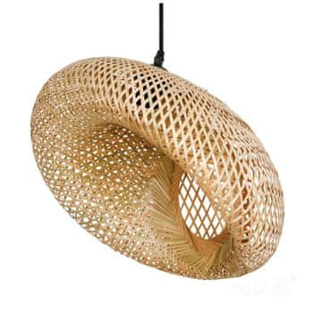 shumee Viseča svetilka BOHO 50 cm iz pletenice