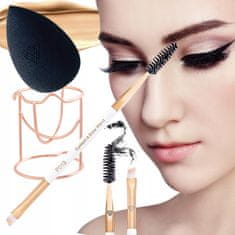 shumee Profesionalni set gobice za ličenje in čopiča za obrvi