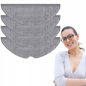 shumee Krpe za podloge za brisanje Roborock S8 / S8+ / S8 Pro Ultra / S7 Maxv