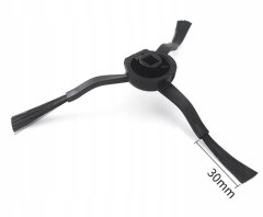 shumee Stranske krtače za Xiaomi Vacuum Mi Robot 1C črne