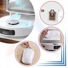 shumee 6 x VREČKE za Dreame L10S Ultra L10 L20, za Xiaomi Vacuum X10 X10+ X20+