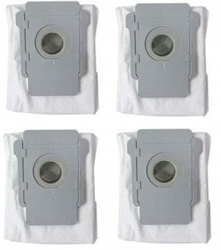 shumee 4 x VREČKE za iRobot Roomba i7 +/i7 Plus E5 E6 E7 S9