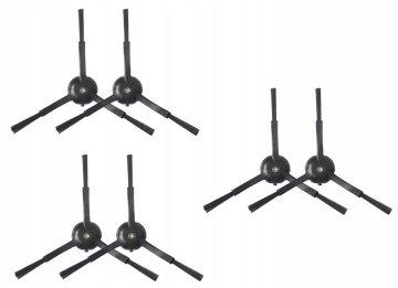 shumee Stranske krtače za RoboRock S50 S55 črne