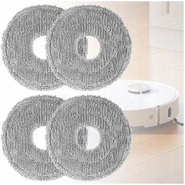 shumee 4x krpe za brisanje pomivanja za dreame L10S ultra PRO L10 L20 ultra prime X40