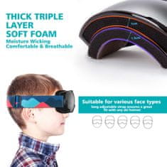 Outdoor master Otroška Smučarska Očala Happy Valley Silver Lens VLT 10%