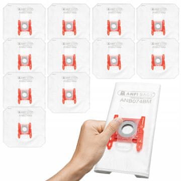 shumee Vrečke za Bosch sesalnik tip G ALL bbz41fgall serija 2 4 6 x 12 kos.